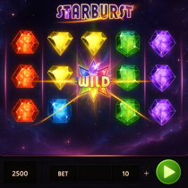 MetaSpins - Starburst Slot Game - NetEnt